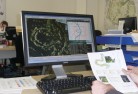GIS mapping in progress